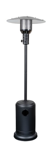 SARO Gasheizstrahler Modell THG 10000-DE - Material: (Gehäuse) Metall, schwarz einbrennlackiert - Terrassenstrahler als