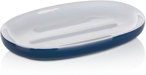 KELA Seifenschale Isabella Keramik indigoblau 13,5x8,5x2,0cm