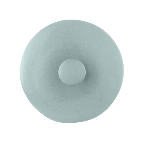 Seltmann Deckel zur Zuckerdose 0,26 l, rund, Form: Coup Fine Dining, Dekor: 57271 türkis, hohe Kantenschlagfestigkeit, Made in Germany