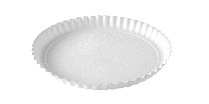 Tablett DELÍCIA ø 34 cm, weiß, 2 St.