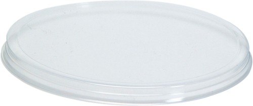 Duni Flacher Deckel für 127724 Ø 9,6 cm Transparent, 2000 Stk/Krt (20 x 100 Stk)