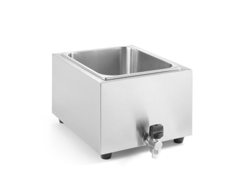 Friteuse Mastercook digital - mit Ablasshahn - 8 Liter.