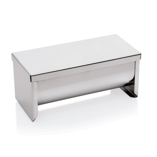 Terrinenform, mit Deckel, halbrunde Form. Material: Chromnickelstahl. Inhalt in Litern: 1,25.