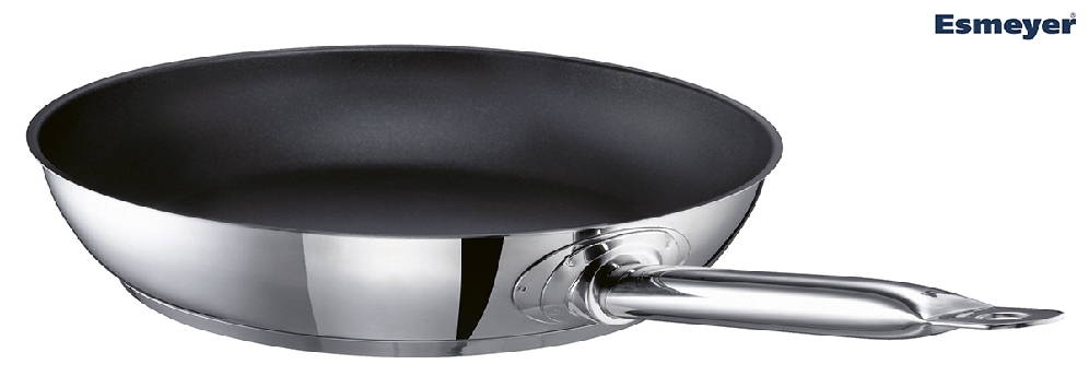 Gastro SUS Bratpfanne Industar 20 cm Edelstahl, DIAMAS-PRO Antihaftbeschichtung Testsieger-Reihe - Stiftung Warentest 1/2021