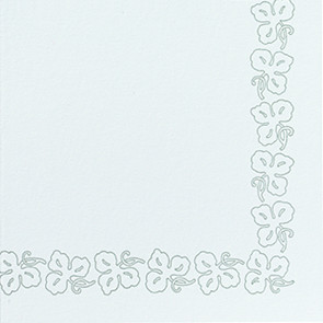 DUNI Dunicel-Serv.41x41 Weinranke weiß-50er 50 Stück