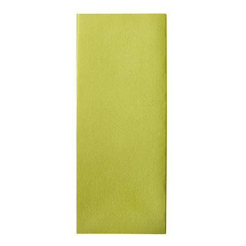 100 Servietten, stoffähnlich, Airlaid 1/8-Falz 40 cm x 48 cm kiwi "Premium" von PAPSTAR