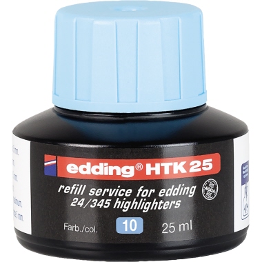 edding Nachfülltusche HTK 25 hellblau 25ml