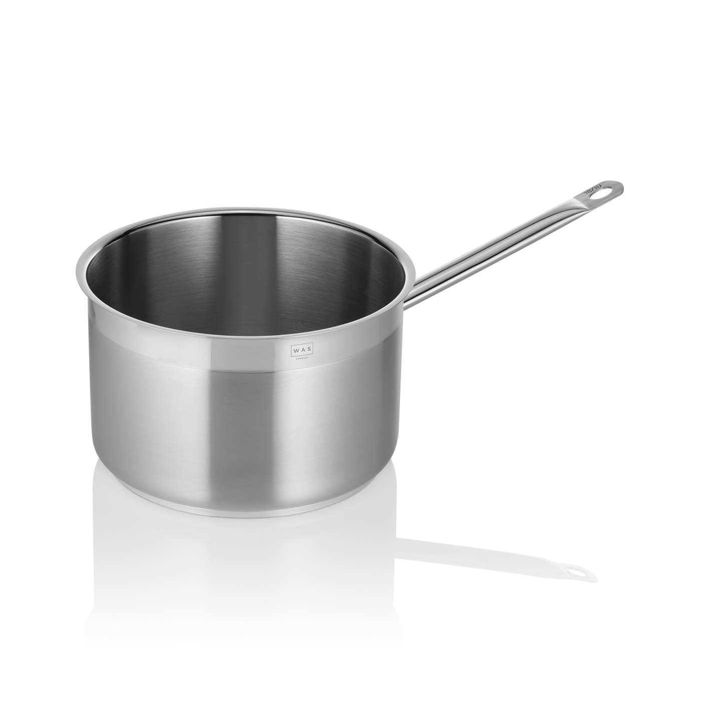 Stielkasserolle Cookware 21, Ø 24 cm, Chromnickelstahl 18/10 Hohe Ausführung