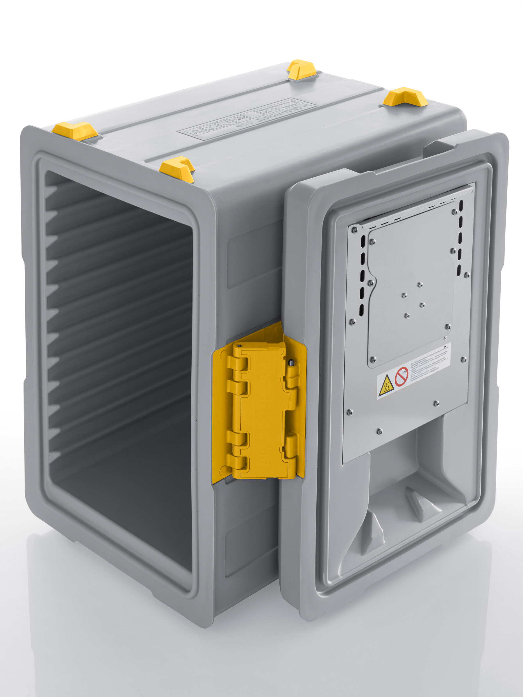 BLANCO BLANCOTHERM 620 KBRUH, Speisentransportbehälter aus Kunststoff, umluftbeheizt, mit digitalem Temperaturregler zur