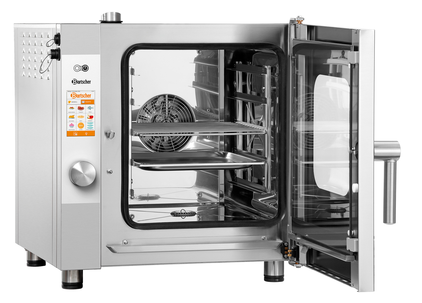 Bartscher Kombidämpfer Silversteam P-5230D |Temperaturbereich bis: 300 °C | Maße: 62 x 77,5 x67,5 cm. Gewicht: 58,6 kg