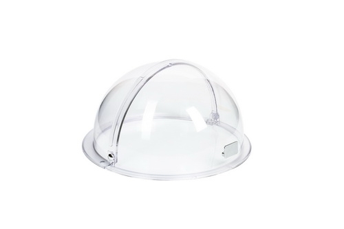 Rolltophaube Ø 38 cm, H: 20 cm SAN, glasklarer Kunststoff passend zu Korb 40295 spülmaschinengeeignet Farbe: Transparent