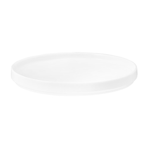 Seltmann Teller flach rund 21 cm M5397-21, rund, Form: Good Mood, weiss, hohe Kantenschlagfestigkeit, Made in Germany