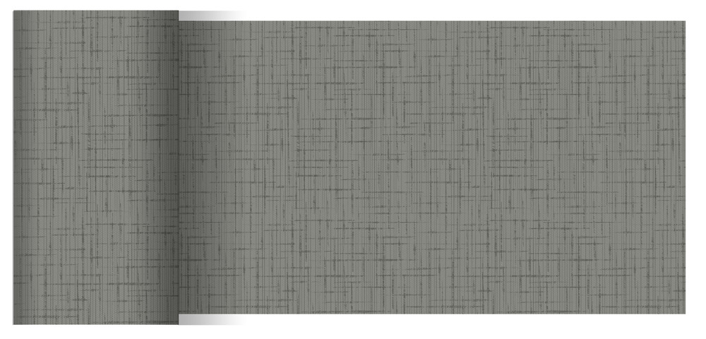 DUNI DC Tischläufer 0,15x20m Linnea granite grey