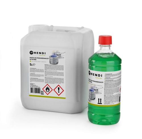 Chafing Dish Brennpaste - Flasche, HENDI, Transparent