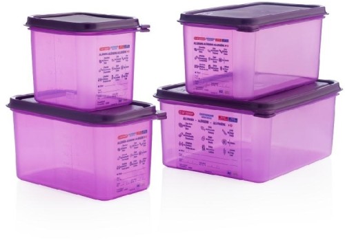 Araven GN1/6 Lebensmittelbehälter aus Silikon 2,6L