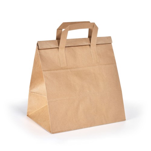 Duni Take-Away-Tasche 240 x 170 x 290 mm Braun, 250 Stk/Krt (1 x 250 Stk)