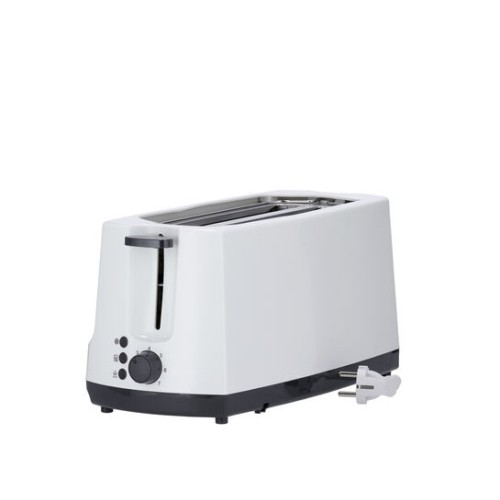 Severin Langschlitztoaster, ca. 1400 W, 4 Scheiben, integrierter Brötchen-Röstaufsatz, Defroster-Stufe - Aufwärm-Stufe -