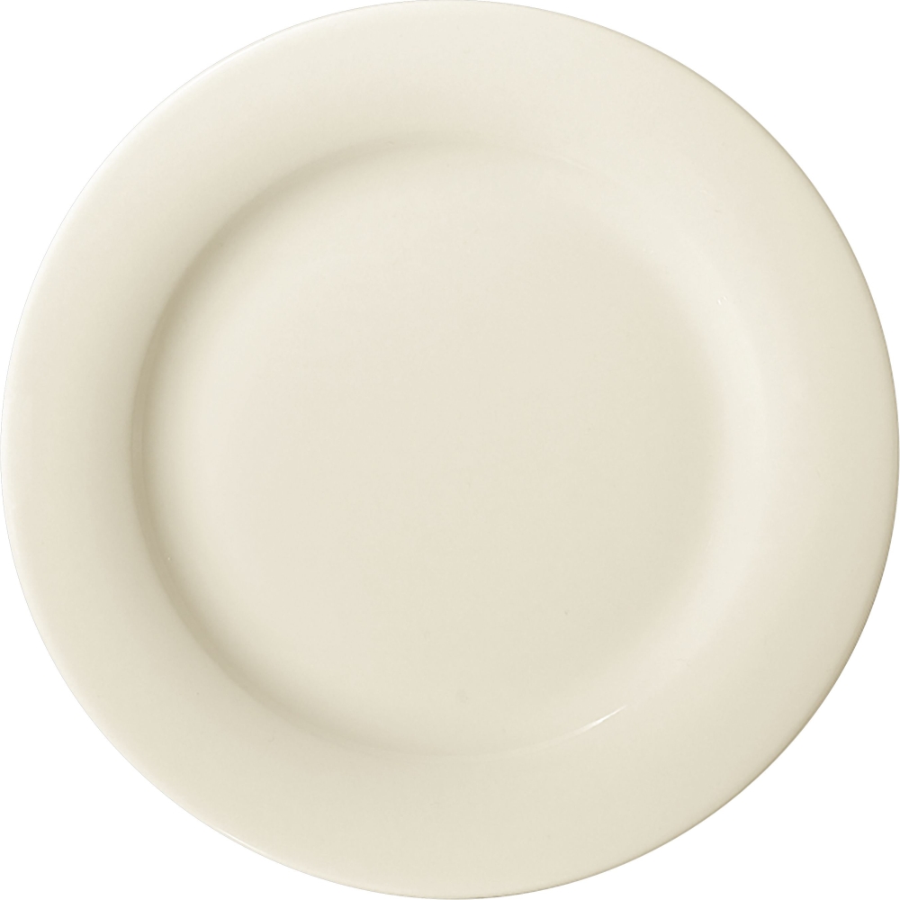 Bauscher Teller flach RAFFINESSE, mit Fahne, Durchmesser: 230 mm, creme