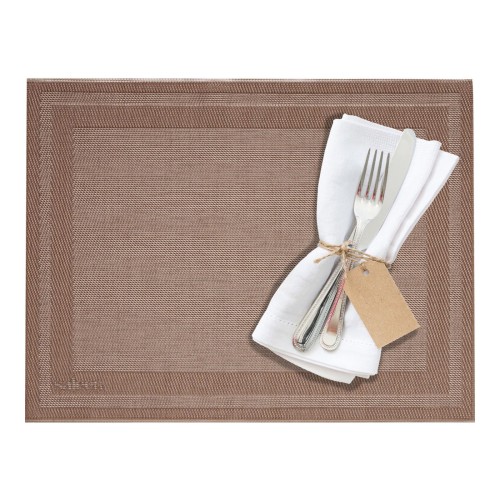 Westmark Tischset »Home«, 42 x 32 cm, braun/bronze