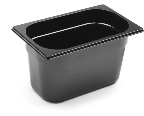 HENDI Gastronorm Behälter 1/4 - Inhalt: 4,0 Liter - 265x162 mm - 150 H mm
