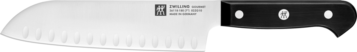 Santokumesser, 18 cm, no-color, Kunststoff, Serie: Gourmet. Marke: ZWILLING