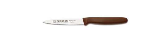 Gemüsemesser 10 cm, braun Giesser - Made in Germany