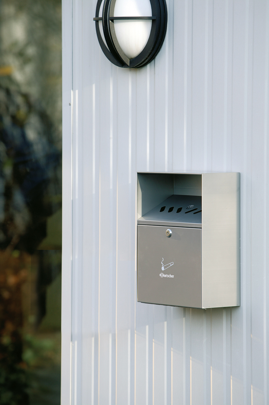 Bartscher Wandascher, silber | Inhalt: 6,5 Liter| Maße: 28 x 14 x 37,3 cm. Gewicht: 2,8 kg