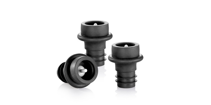 Stopfen für die Vakuumpumpe UNO VINO, 3 St.