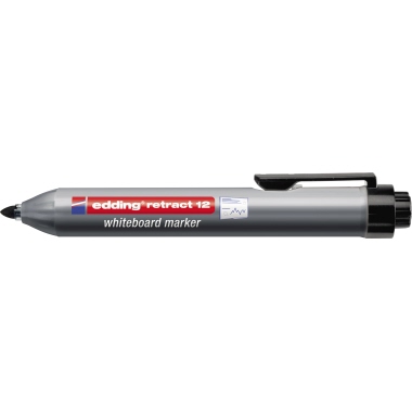 edding Whiteboardmarker retract 12 1,5-3mm schwarz