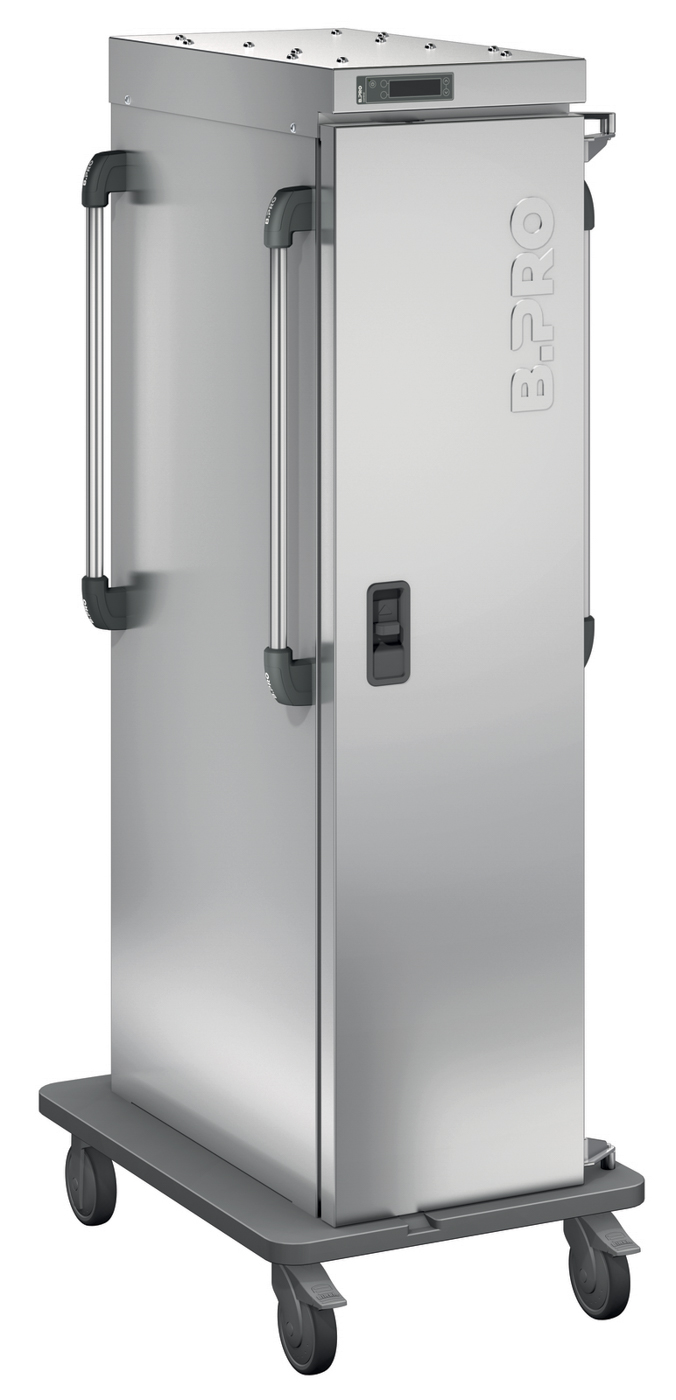 B.PROTHERM E Speisentransportbehälter 1/1 umluftgekühltaus rostfreiem Edelstahl, mit Flügeltür, fahrbar. / BPT E 36 (30) C B.PRO