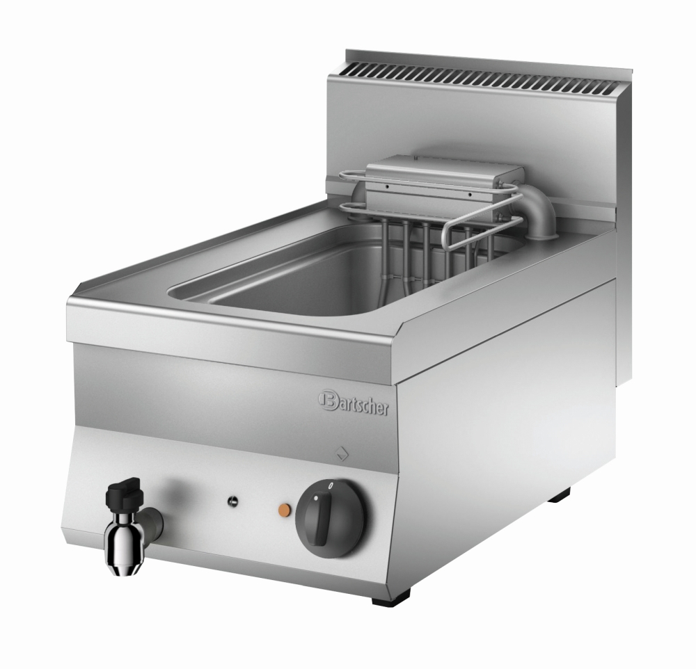 Bartscher Fritteuse 650, B400, 10L |Eigenschaften: - | Maße: 40 x 65 x 29,5 cm.Gewicht: 20,1 kg