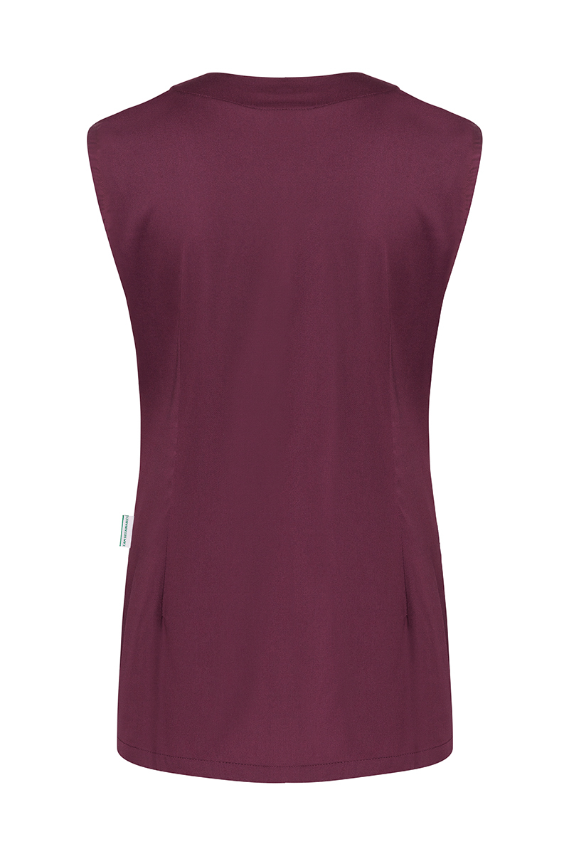 Ärmelloser Damenkasack Essential, aus nachhalt. Material , 65% GRS Cert. Rec. Polyester / 35% Convent. Cotton - Gr. 50 - königsblau - von