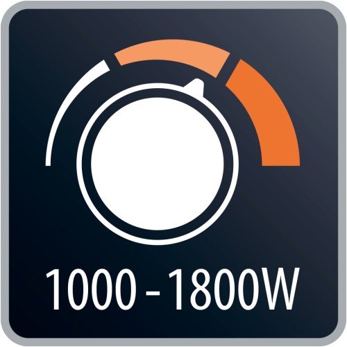 Rowenta SO9261 Mini Excel Heizlüfter | 1000 Watt | Elektro- Heizung | Energiesparend | Für den Innenraum | inkl. Silence-Modus |  Für 25 m²