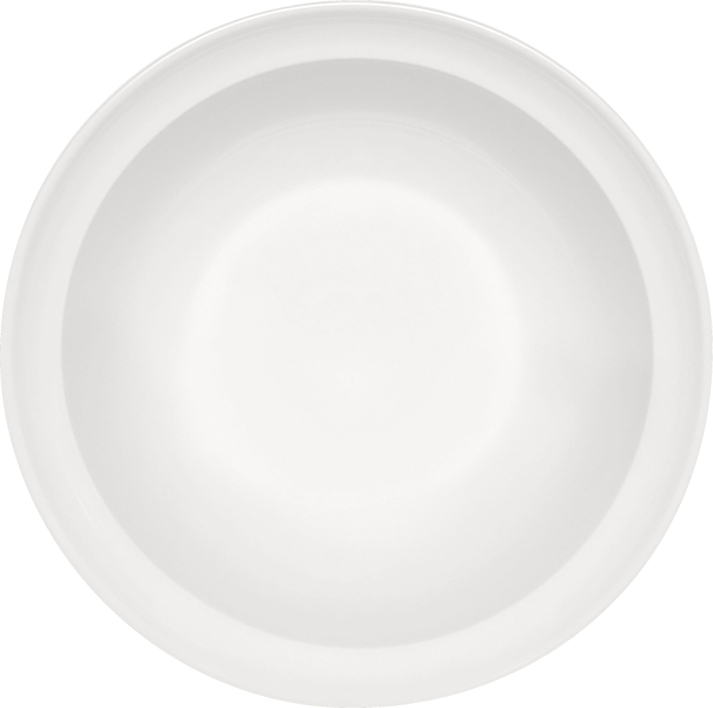 Bauscher Schale ENJOY, Inhalt: 1,45 ltr., Durchmesser: 235 mm, Höhe: 86 mm, uni weiss
