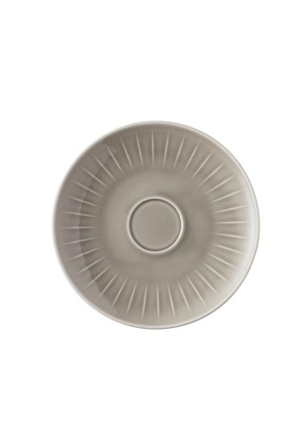 Arzberg Kaffee-Untertasse Joyn Grau aus Porzellan