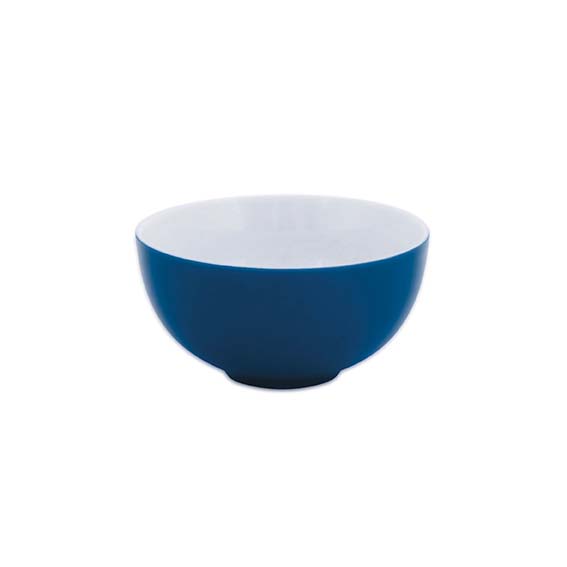 Dip-Schale 9 cm - Form: Simply Coup - Dekor 66279, ozeanblau - aus Porzellan. Hersteller:, Eschenbach. "Made in Germany".