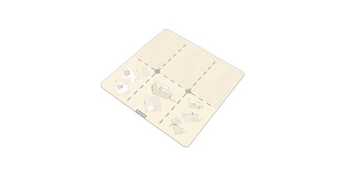 Wäschefaltbrett FANCY HOME, klein