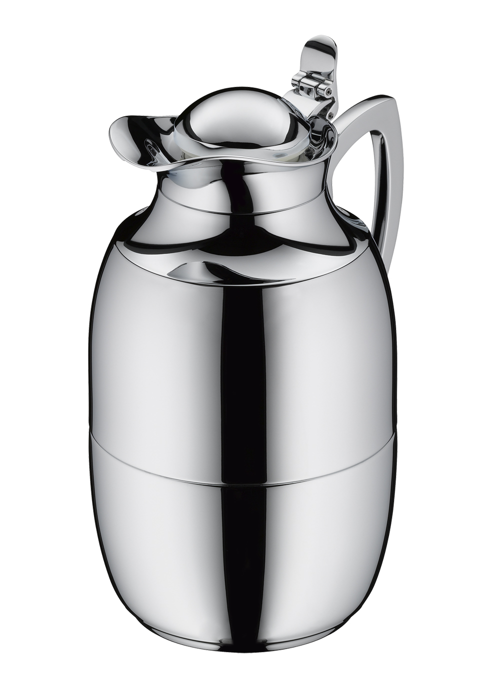 Isolierkanne Juwel 1,0 l; beste Isolierleistung hält 12 h heiß und 24 h kalt; isoliert mit hygienischem Hartglaseinsatz