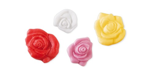 Silikonformen DELÍCIA DECO, Röschen