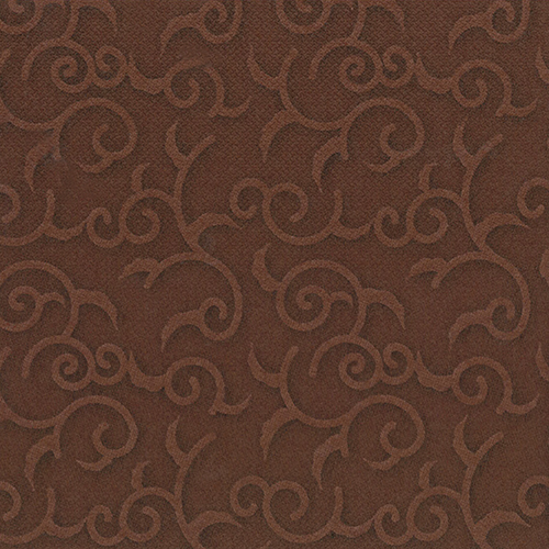 50 Servietten "ROYAL Collection" 1/4-Falz 40 cm x 40 cm braun "Casali" von PAPSTAR