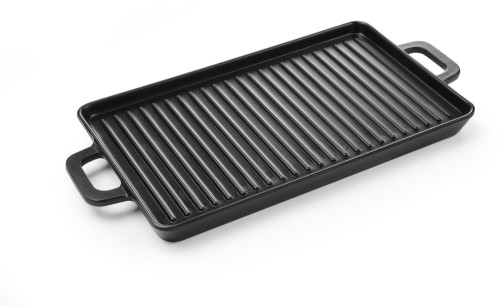 HENDI Miniatur Grillplatte Little Chef - Maße: 320x162x(H)20 mm