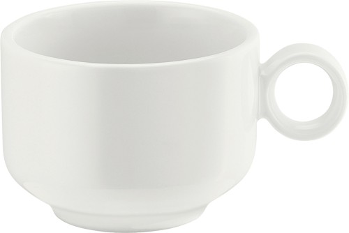 Schönwald Kollektion Shiro, Tasse aus Porzellan, 90 ml, weiß