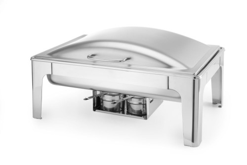 Chafing Dish GN 1/1, satiniert. Ideal für den Einsatz im Buffets und Catering.