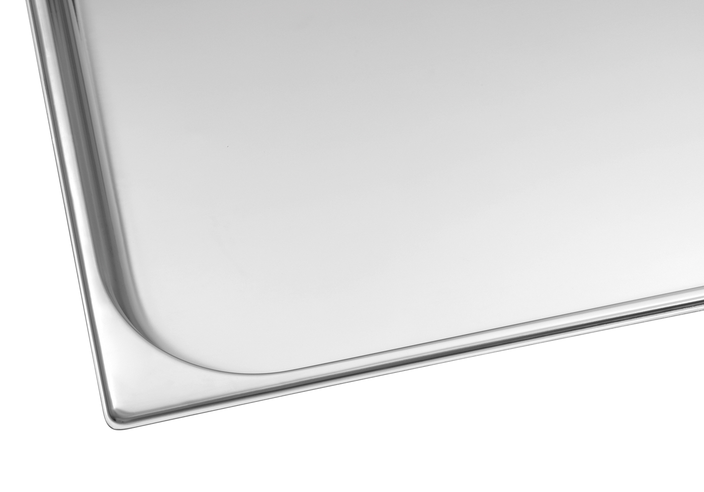 Bartscher GN-Behälter, 2/1, T40 | Ausführung:Ohne Perforation | Maße: 65 x 53 x 4,0 cm.Gewicht: 1,7 kg