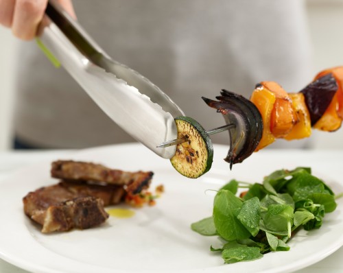 Joseph Joseph Elevate 12" Edelstahlzange - Grau/Grün