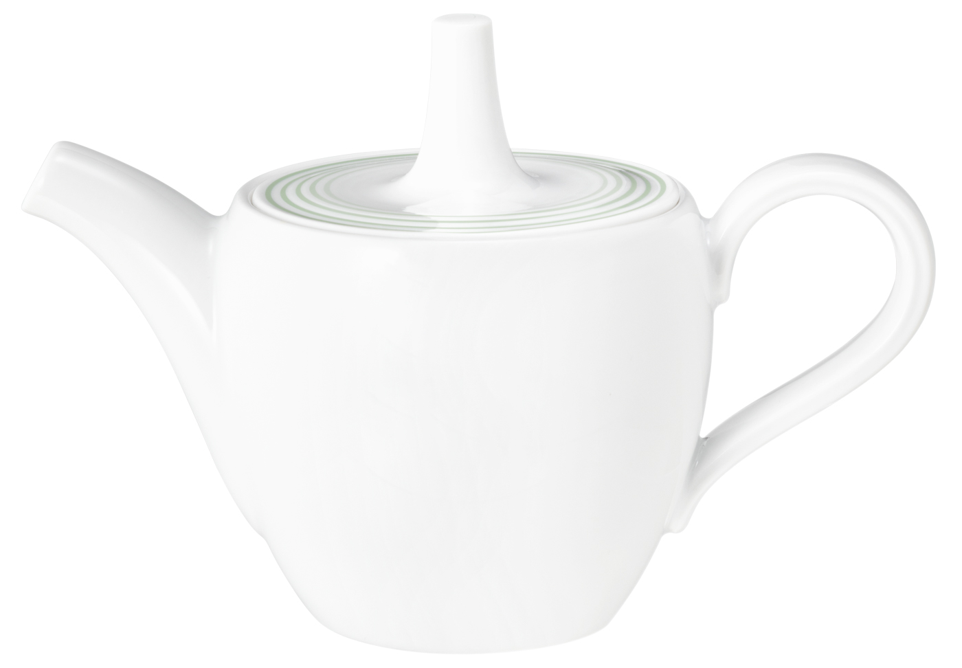 Seltmann Kaffeekanne 1 0,40 l, Form: Blues, Dekor: 57720 Salbeigrün