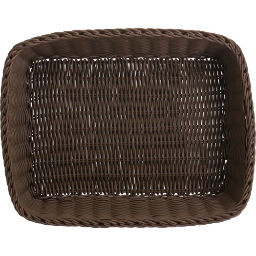 Westmark Korb rechteckig, 37 x 30 x 9 cm, braun