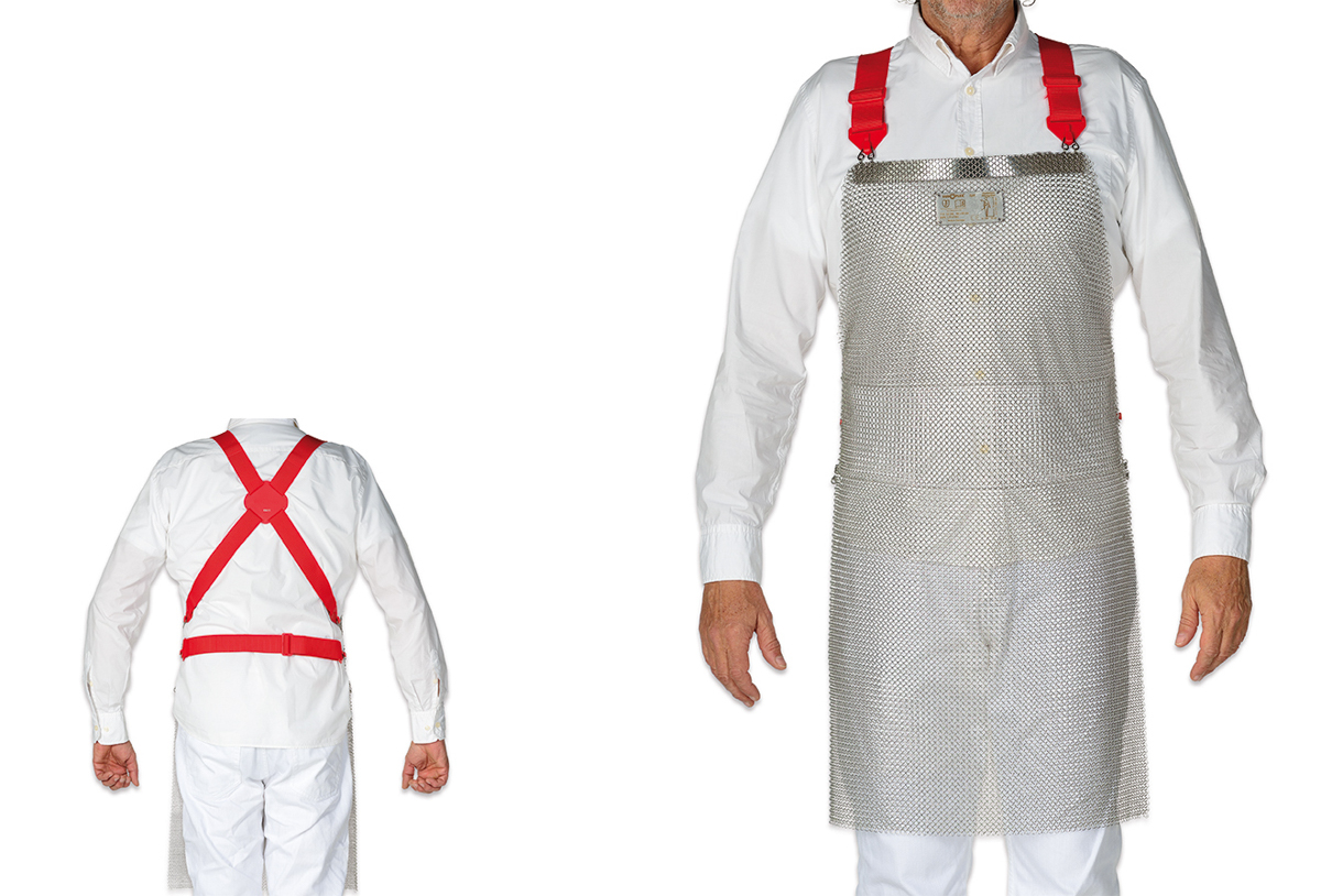 Euroflex-Schutzschürze  50 x 75, kpl. mit Beriemung Giesser - Made in Germany