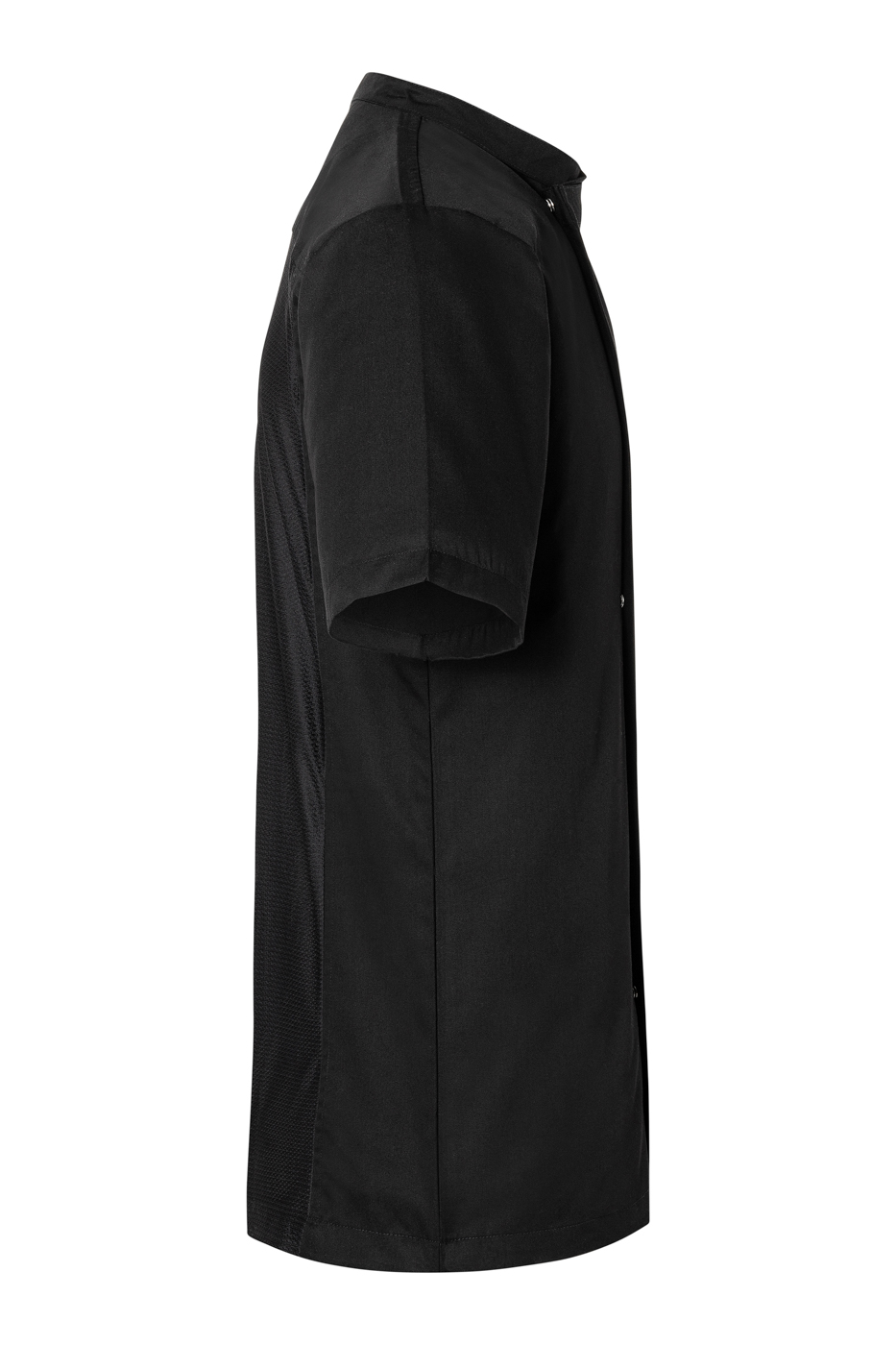 Kurzarm Überwurf-Kochhemd Basic - Größe: XS