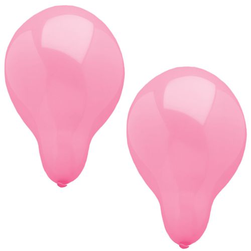 10 Luftballons Ø 25 cm rosa von PAPSTAR